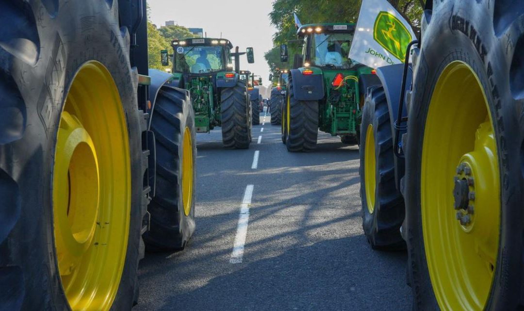 Huelga de agricultores: Más de 500 tractores se sumarán a la iniciativa